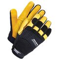 Bdg Grain Deerskin Mechanics Glove, XS, PR 20-1-10609-XS-K